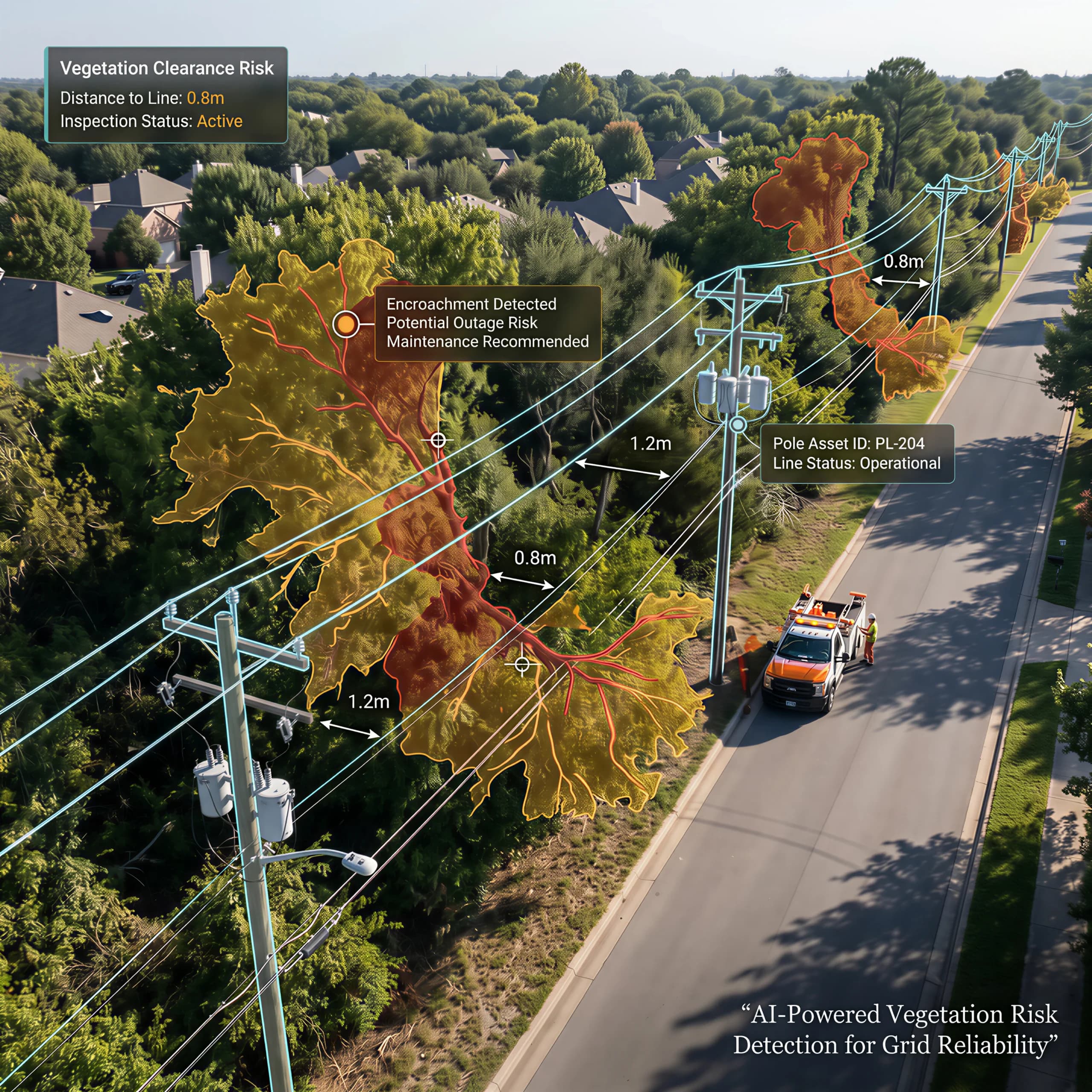 Natural language query returning results drawn from a geospatial dataset